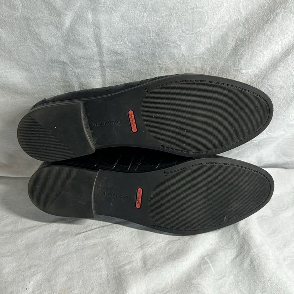 Women’s Black Rockport Penny Loafers size 9.5 - Picture 8 of 10